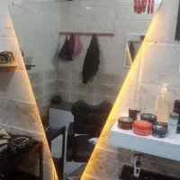 آیینه قدی چراغ دار