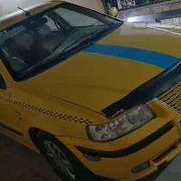 سمند تاکسیef7دوگانه کارخانه|خودرو سواری و وانت|کاشان, دروازه جوشقان|دیوار