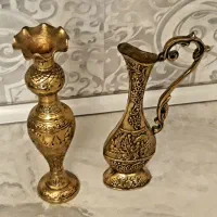 پارچ و گلدان برنزی