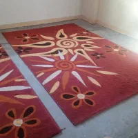 دوعدد گلیم فرس ۶متری باهم در کنار هم ۱۲ متر