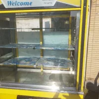 یخچال ویترینی مغازه فست فود، رستوران،سوپری و..