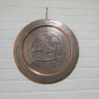 سینی عتیقه|کلکسیون اشیاء عتیقه|بندر ماهشهر, |دیوار