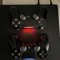 فروش ps4 slim 500GB دو دسته|کنسول، بازی ویدئویی و آنلاین|جم, |دیوار
