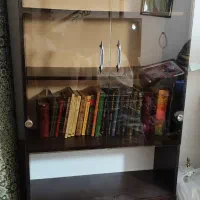 کتابخانه 4 ردیفه|کتابخانه، شلف، قفسه‌های دیواری|مشهد, امامیه (شهرک غرب)|دیوار