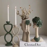 تندیس پسر گلچهره و دختر آفریقایی ( گالری صابری)