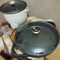 ماهیتابه چدن آلمانی پلوپز۸نفره پارس خزر|ظروف پخت‌وپز|تهران, نیروی هوایی (پیروزی)|دیوار