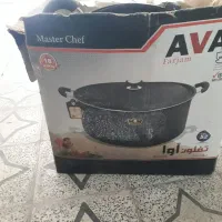 دیگ و قابلمه تفلون گرانیتی آوا سایز ۵۲