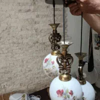 چراغ اویز داخل اتاق خواب و آشپزخانه سه تایی و تکی|لوستر و چراغ آویز|کرج, باغستان|دیوار