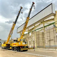 جرثقیل ۳تن الی ۱۲۰تن کفی دار و دکل بلند شبانه روزی|خدمات حمل و نقل|قزوین, |دیوار