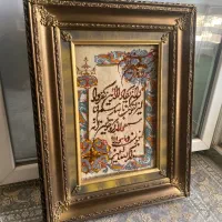 تابلو فرش ابریشم دستبافت
