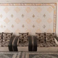 یک دست مبل 7نفره همراه با جلو مبلی و عسلی