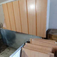 کابینت کم کار  ترح چوبی