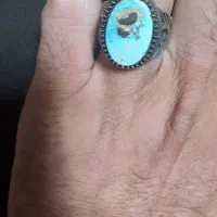 انگشتر مردانه فیروزه اصل نیشابور