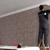 نقاشی ساختمان وکاغذ دیواری|خدمات پیشه و مهارت|بجنورد, |دیوار