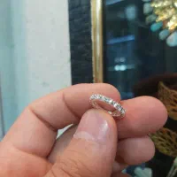 پابند نقر.ه با نخ نامرئی و نگین زیرکونیا|بدلیجات|کرمانشاه, |دیوار