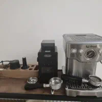اسپرسوساز لواک ۳۲۰۳ بهمراه آسیاب دلونگی