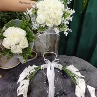 دسته گل عروس مصنوعی