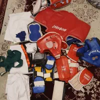 دو دست لباس تکواندو تا ۱۰ سال|تجهیزات ورزشی|اسلامشهر, مظفریه|دیوار