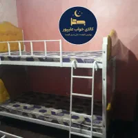 تختخواب دوطبقه((مدل استار))لمسه دوزی|تخت و سرویس خواب|مشهد, حیدرآباد|دیوار