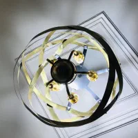 لوستر طلایی|لوستر و چراغ آویز|تهران, سلیمانی|دیوار