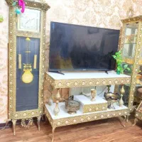 بوفه برنز، میز تی وی، اینه کنسول