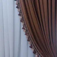 دستک پرده و پرده حریر ترک