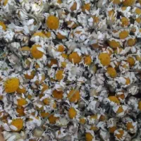 بابونه آویشن و آویشن و گل محمدی