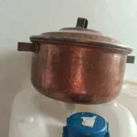 قابلمه قدیمی مسی روفو شده