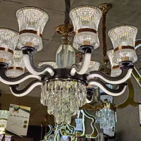 لوستر|لوستر و چراغ آویز|ری, دولت‌آباد|دیوار