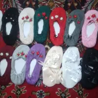 پاپوش زنانه نخ ابریشم ترک