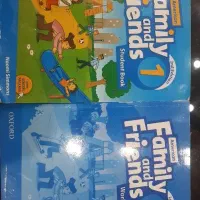 کتاب زبان family and friends