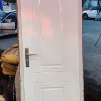 درب چوبی/mdf ضخیم با چارچوب فلزی