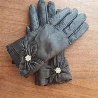 دستکش چرم زنانه اصل مارال