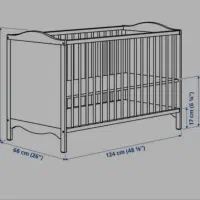 تخت کودک ایکیا اصل|تخت و صندلی بچه|تهران, شهرک غرب|دیوار