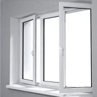 درب و پنجره دوجداره upvc و توری پلیسه ای