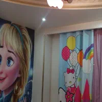 فرش کودک وپرده پانچی کودک طرح کیتی|فرش|تهران, بهمن یار|دیوار