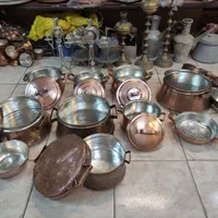 سفیدکاری سفید گری/ انواع ظروف مسی