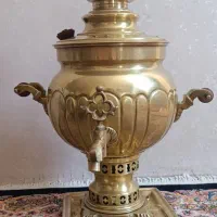 سماور برنجی ذغالی|صنایع دستی و سایر لوازم تزئینی|تهران, شهرک طالقانی|دیوار