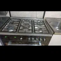اجاق گاز 5 شعله فردار،جوجه گردان  رومگا،