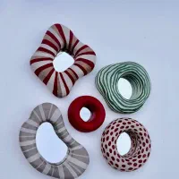 لوستر، آینه قدی دکوری پاپیه