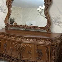 کنسول تمام چوب با کنده با چوب راش