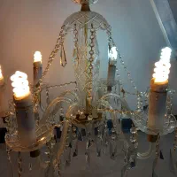 لوستر( کریستالی تراش )|لوستر و چراغ آویز|اراک, |دیوار
