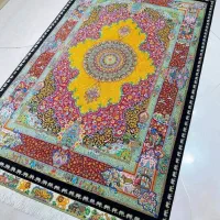 فرش نیاوران12متری/500شانه کد4040 سورمه ای