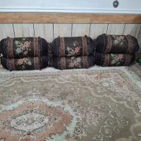 ۶ عدد بالشت محلی ترو تمیز|رختخواب، بالش، پتو|دوگنبدان, |دیوار