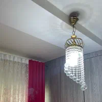 لوستر کریستالی|لوستر و چراغ آویز|علیآباد کتول, |دیوار