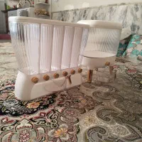 ست سطل برنج و جا حبوباتی