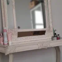 کنسول میز همراه با آینه|بوفه، ویترین، کنسول|گرمسار, |دیوار