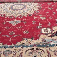 ۲عدد فرش ۱۲متری قرمز|فرش|قزوین, |دیوار