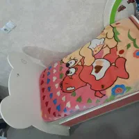 تخت کودک همراه با تشک طبی