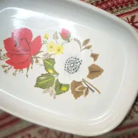 ظروف منزل و۱۵تاپلوخوری گل سرخ